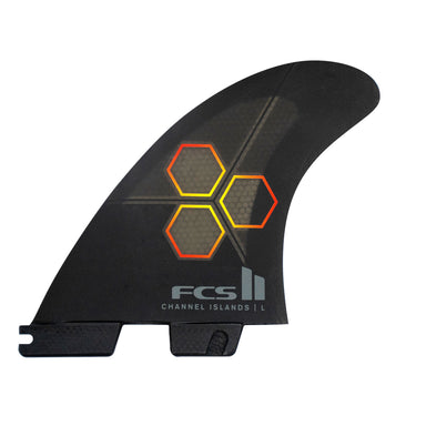 CI PC Black Flames Tri Quad Retail Fins - Jungle Surf - Bali - Indonesia