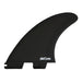 FCS II Julian Wilson Thruster Fins Black Black - Jungle Surf Store - Bali - Indonesia