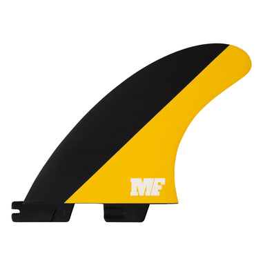 FCS II Mick Fanning Large Black Mango  Thruster Fins - Jungle Surf Store - Bali - Indonesia