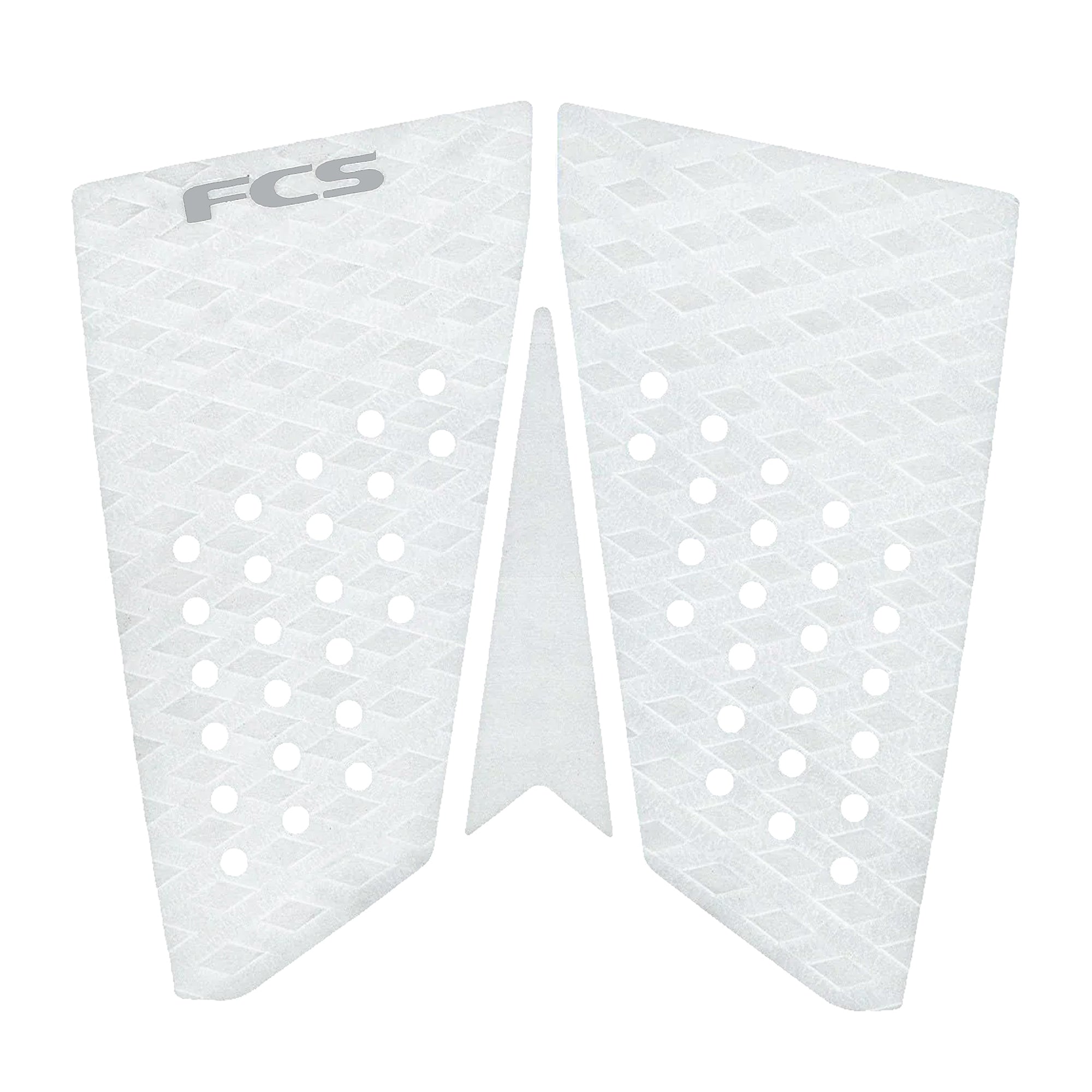 FCS T-3 Fish Eco Traction White Cool Grey - Junglesurf Store - Bali - Indonesia