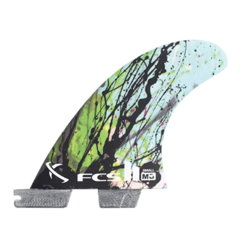 Mb Pc Graphic Thruster Fin Set Small — Jungle Surf Store