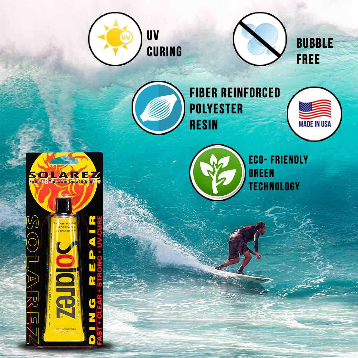 UV Cure Laminating Surfboard Polyester Resin